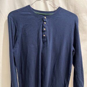 Tecovas Long-sleeve Henley - Navy